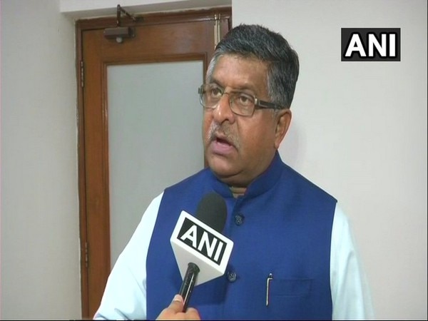 RS Prasad questions Rahul's silence over 'Muslim party' remark RS Prasad questions Rahul's silence over 'Muslim party' remark